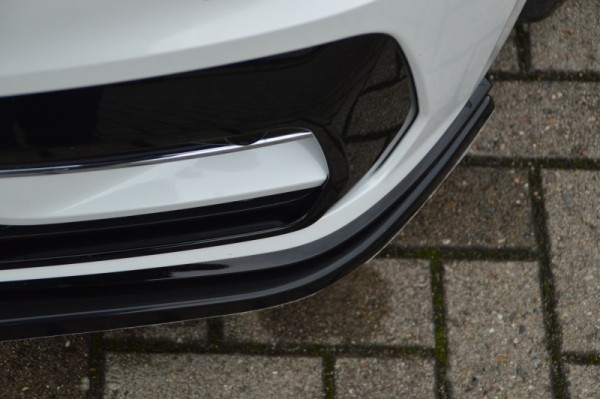 Cup Frontspoilerlippe aus ABS hochglanz schwarz VW Touran Typ 5T, R-Line ab Bj.: 2015- R-line