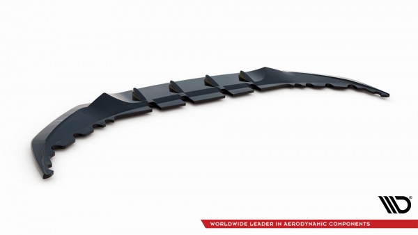 Front Ansatz V.2 für BMW 7 G11 Facelift schwarz Hochglanz