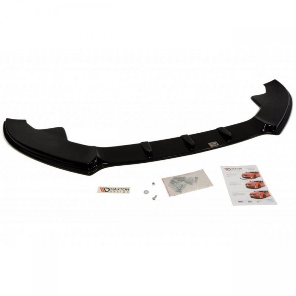 Front Ansatz V.1 für Audi S4 / A4 S-Line B8 schwarz Hochglanz