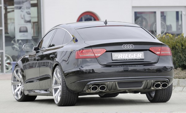 Rieger Heckeinsatz Audi A5 (B8/B81) Sportback