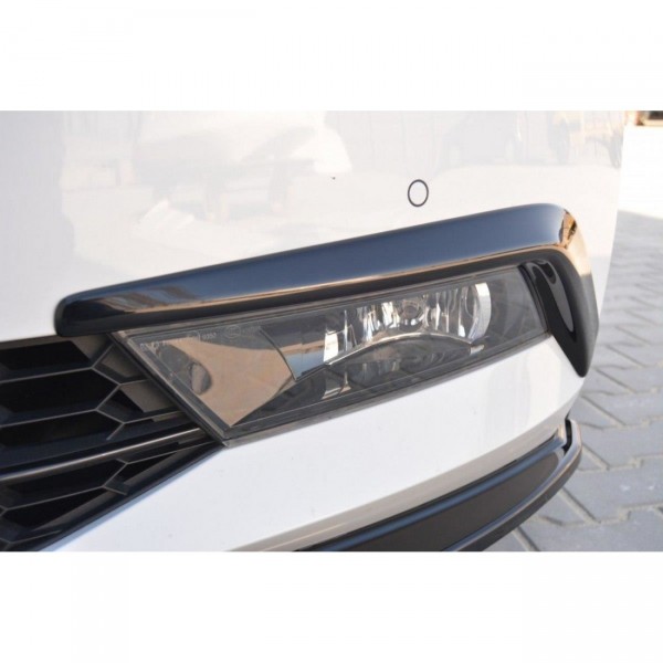 Rahmen Für Leuchten Skoda Superb Mk3 schwarz Hochglanz