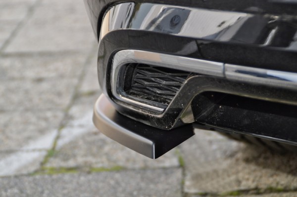 Heckansatz Seitenteile links und rechts aus ABS hochglanz schwarz VW Touran Typ 5T, R-Line ab Bj.: 2