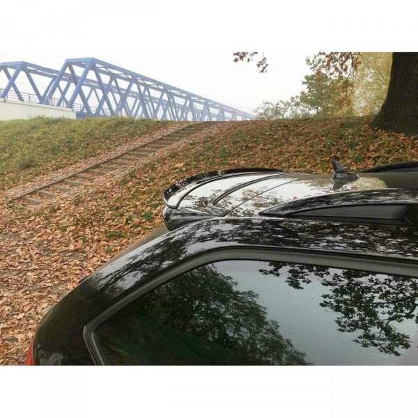 Spoiler CAP passend für SKODA OCTAVIA 3/3FL RS Kombi schwarz Hochglanz