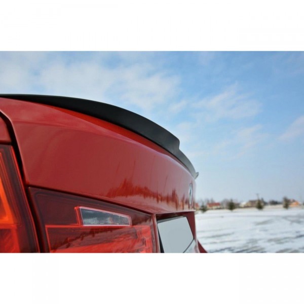 Spoiler CAP für BMW 3er F30 schwarz Hochglanz