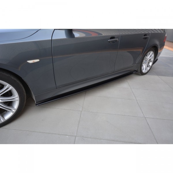 Seitenschweller Ansatz für BMW 5er E60/61 M Paket schwarz Hochglanz