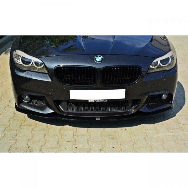 Front Ansatz V.2 für BMW 5er F10/F11 M Paket schwarz Hochglanz