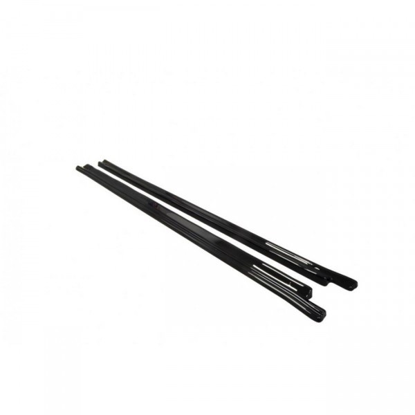 Seitenschweller Ansatz für ALFA ROMEO 159 schwarz Hochglanz