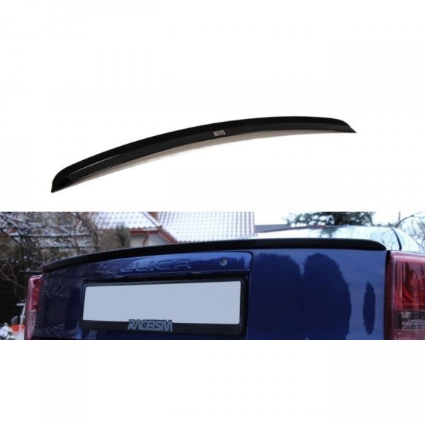 Spoiler CAP für TOYOTA CELICA T23 vor Facelift schwarz Hochglanz