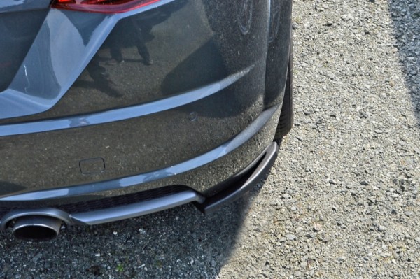 Heckansatz Seitenteile aus ABS hochglanz schwarz Audi TT 8S ab Bj.: 2014- S-Line und TTS