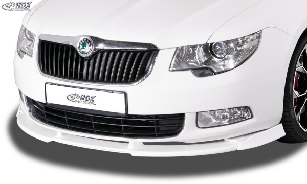 RDX Frontspoiler VARIO-X für SKODA Superb 2 (3T) 2008-2013 Frontlippe Front Ansatz Vorne Spoilerlipp