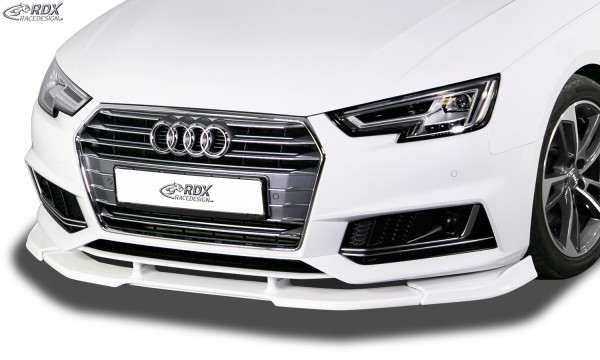 RDX Frontspoiler VARIO-X für AUDI A4 8W B9 (S-Line- bzw. S4-Frontstoßstange) Frontlippe Front Ansatz
