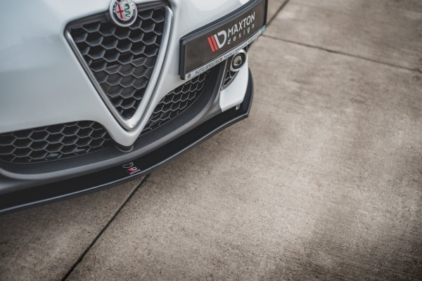 Front Ansatz V.2 für Alfa Romeo Giulietta schwarz Hochglanz
