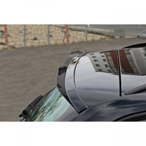 Spoiler CAP passend für BMW 3er E91 M Paket FACELIFT schwarz Hochglanz