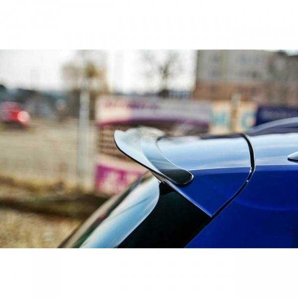 Spoiler CAP für VW Golf 7 / 7 Facelift R / R-Line Variant schwarz Hochglanz