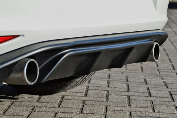 Heckansatz Diffusor Heckspoiler für Golf 7 GTI + Performance