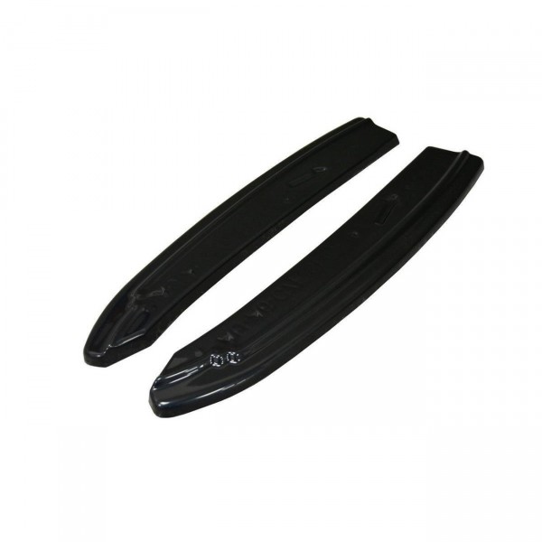 Heck Ansatz Flaps Diffusor für Audi A6 C7 Avant S-line/ S6 C7 Facelift schwarz Hochglanz