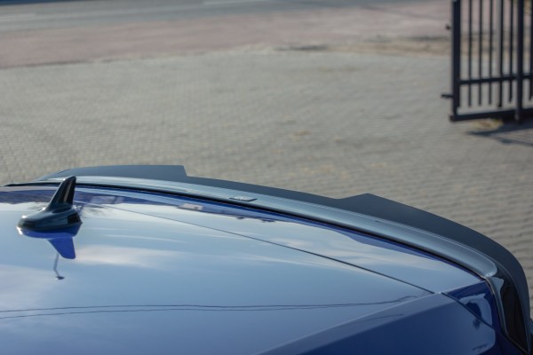 Spoiler CAP V.2 für Volkswagen Golf 7 R / R-Line / GTI schwarz Hochglanz