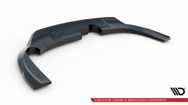 Hinten Splitter (mit einem vertikalem balken) für Jeep Grand Cherokee Trailhawk Mk5 schwarz Hochglan