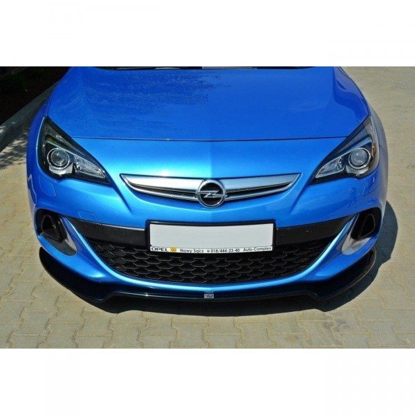 Front Ansatz für OPEL ASTRA J OPC / VXR v.2 schwarz Hochglanz