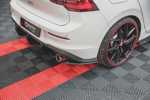 Robuste Racing Heck Ansatz Flaps Diffusor für Volkswagen Golf GTI / GTE Mk8
