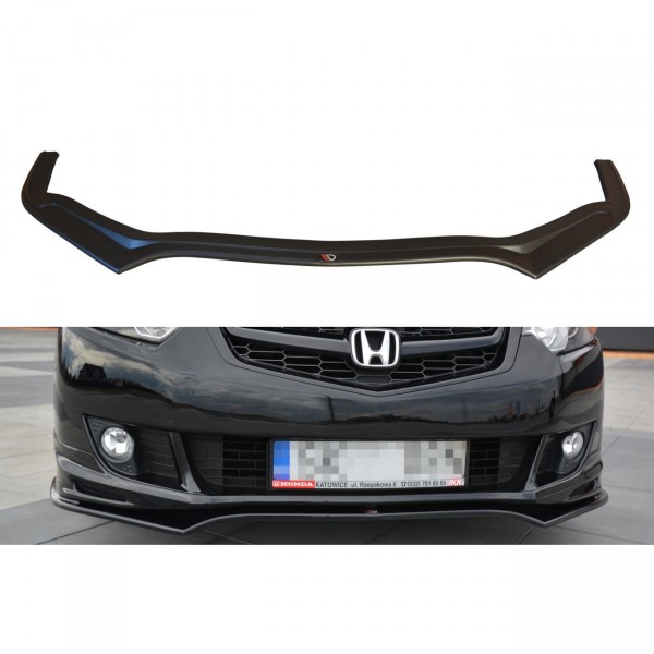 Front Ansatz für HONDA ACCORD MK.8 TYPE-S CU-Serie vor Facelift SEDAN schwarz Hochglanz
