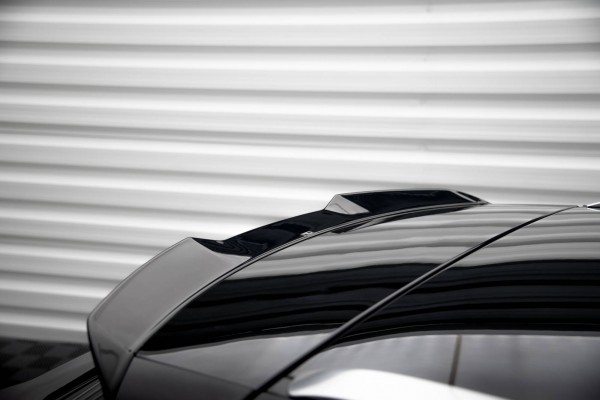 Höher Spoiler CAP für 3D Lexus RX Mk4 Facelift schwarz Hochglanz