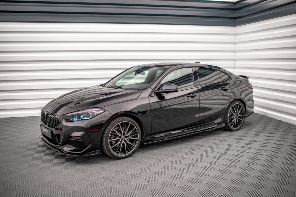 Seitenschweller Ansatz für V.2 für BMW 2 Gran Coupe M-Paket / M235i F44 schwarz Hochglanz