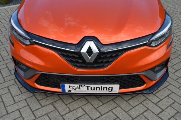 Cup Frontspoilerlippe aus ABS hochglanz schwarz Renault Clio 5, R.S.-Line ab Bj.: 2019- Passend für
