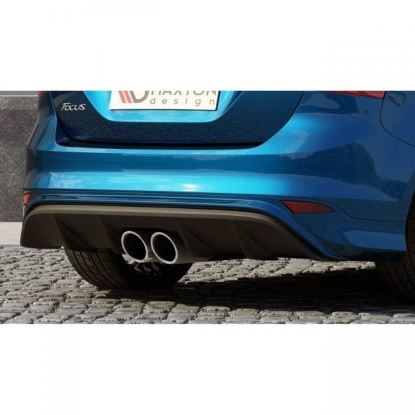Diffusor Heck Ansatz passend für RS2015 LOOK FORD FOCUS MK3 ST (vor Facelift) Carbon Look