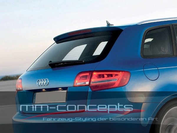 RS3 Dachspoiler Audi A3 8PA Sportback Dachkantenspoiler Heckspoiler Spoiler