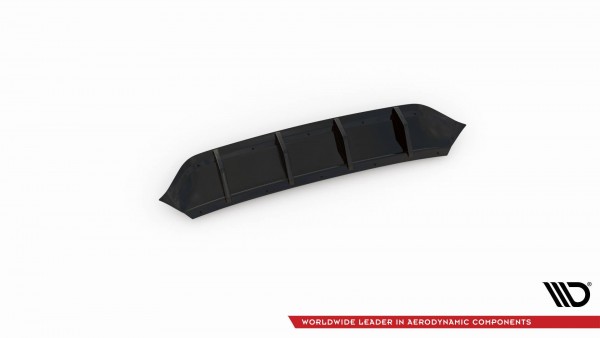 Diffusor Heck Ansatz für Volkswagen Arteon R-Line Facelift schwarz Hochglanz