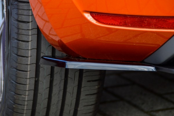 Heckansatz Seitenteile aus aus ABS links und rechts hochglanz schwarz Renault Clio 5, R.S.-Line ab B