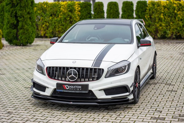 Front Ansatz für Mercedes A45 AMG W176 Carbon Look