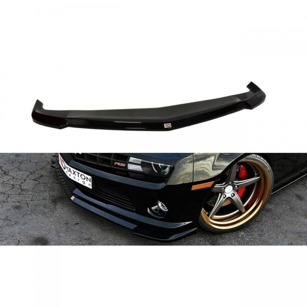 Front Ansatz für Chevrolet Camaro 5 SS schwarz Hochglanz