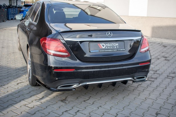 Diffusor Heck Ansatz für Mercedes-Benz E43 AMG / AMG-Line W213 Carbon Look