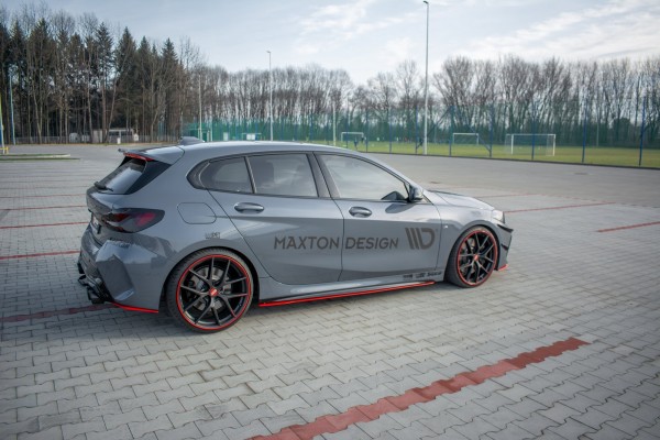 Heck Ansatz Flaps Diffusor V.2 für BMW 1er F40 M-Paket