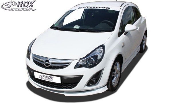 RDX Frontspoiler VARIO-X für OPEL Corsa D Facelift 2010+ Frontlippe Front Ansatz Vorne Spoilerlippe