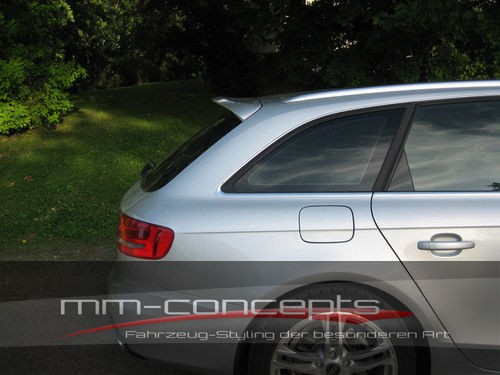 Dachspoiler für Audi A4 S4 RS4 Avant Kombi Typ B8 / 8K Dach Spoiler Heck S-Line