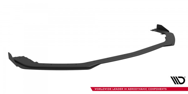 Street Pro Front Ansatz für +Flaps für + Flaps Ford Mustang GT Mk6 schwarz Hochglanz