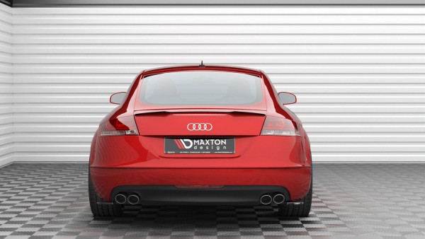 Spoiler CAP für Audi TT 8J schwarz Hochglanz