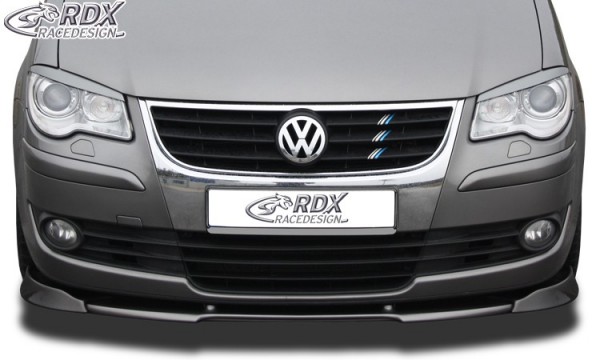 RDX Frontspoiler VARIO-X für VW Touran 2007+ Frontlippe Front Ansatz Vorne Spoilerlippe