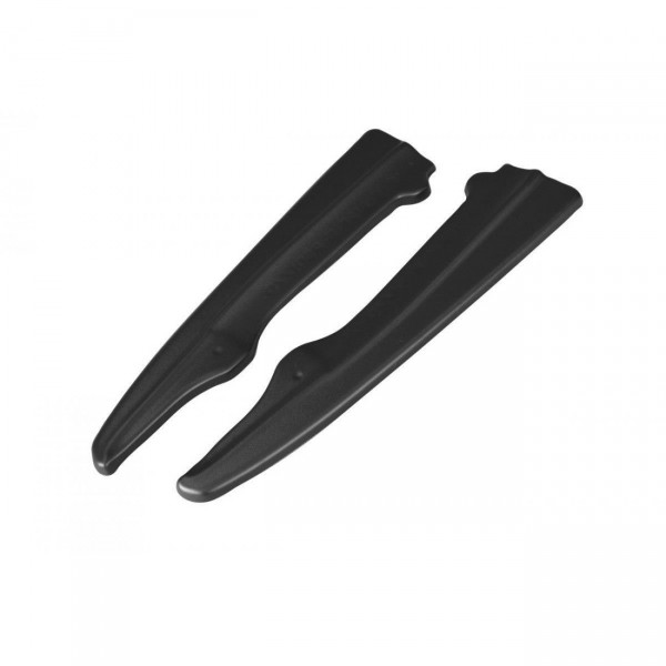 Heck Ansatz Flaps Diffusor für Mercedes E W212 schwarz Hochglanz