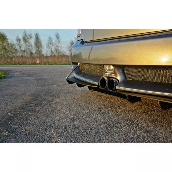 Diffusor Heck Ansatz für Heckschürze für MINI R53 COOPER S JCW