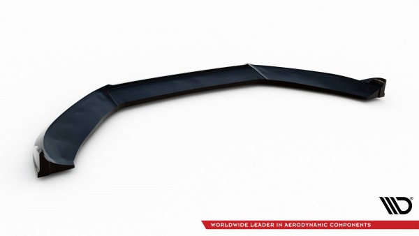 Front Ansatz V.3 für Audi S4 / A4 S-Line B8 schwarz Hochglanz