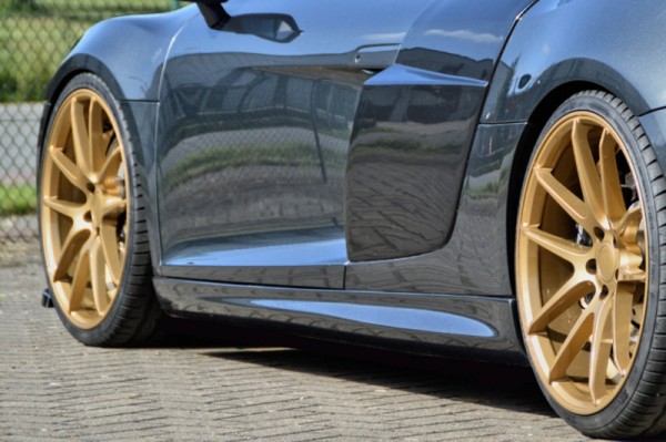 Seitenschwellersatz aus ABS Kunststoff gefertigt, einfache Montage am Original Schweller, passend fü