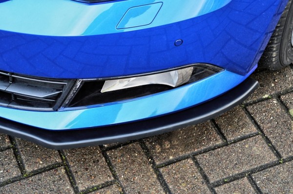 Cup Frontspoilerlippe aus ABS hochglanz schwarz Skoda Fabia III, NJ ab Bj.: 2014- passend für Schrag