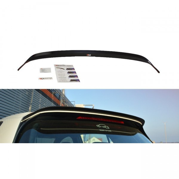 Spoiler CAP V.1 für Volkswagen Golf 7 R / R-Line / GTI schwarz Hochglanz