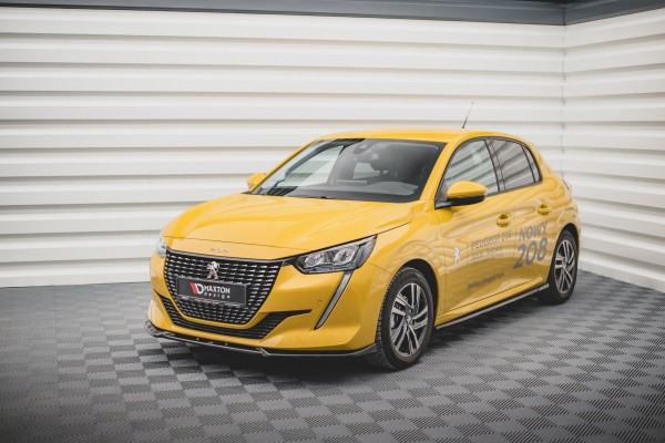 Front Ansatz V.2 für Peugeot 208 Mk2 Carbon Look