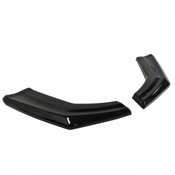 Heck Ansatz Flaps Diffusor für ASTON MARTIN V8 VANTAGE schwarz Hochglanz