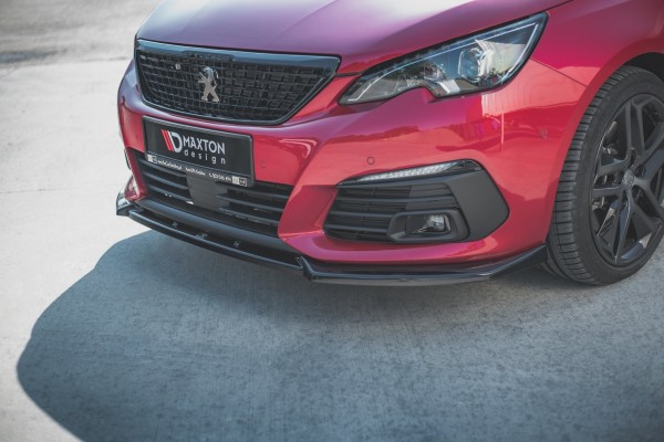 Front Ansatz V.1 für Peugeot 308 GT Mk2 Facelift Carbon Look